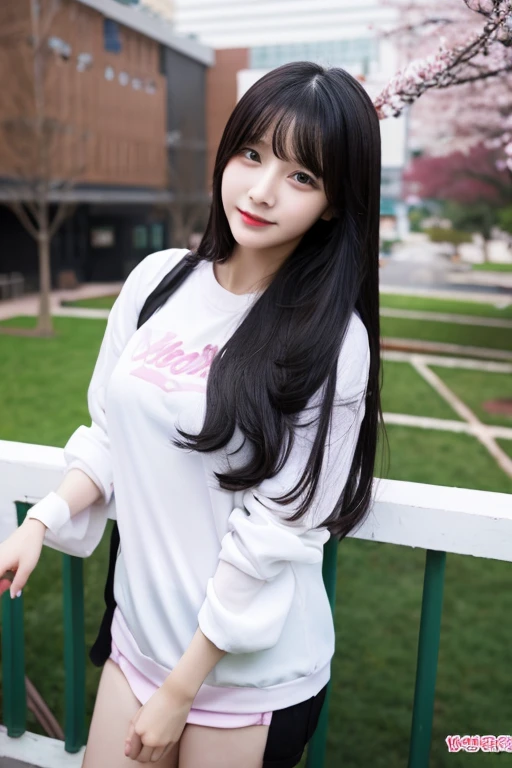 Adult entertainment job openings、Female college student、Long Black Hair、Spring Plain Clothes