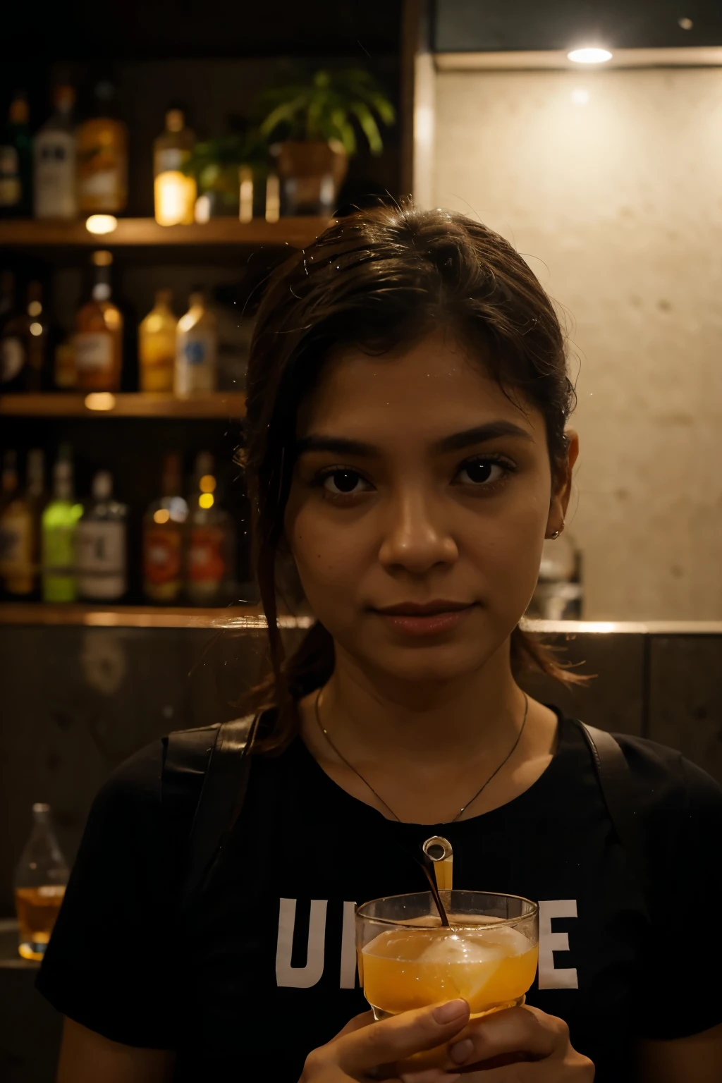 Drink bloldy janela vidro noite av. Paulista ao.fundo