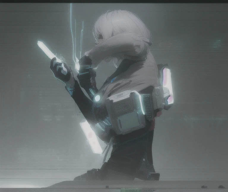 ((La mejor calidad)), ((obra maestra)), (muy detallado:1.3), ..............3D, Beautiful (cyberpunk:1.3) Mujer hacker, peinado corto,pelo corto, Volver al visor, cabello grueso, Terminal de ordenador operativo, Pantalla montada en la cabeza, computer server, Pantalla LCD, fiber optic cable, Logotipo de la empresa, HDR (High Dymanic Range), Trazado de rayos, NVIDIA RTX, Super resolution, Irreal 5, Subsoil Scatter, Textura PBR, Post-procesamiento, Anisotropic filtering, profundidad de campo, maximum sharpness and sharpness, Texturas multicapa, Albedo y Highlight Maps, Sombreado de superficies, Accurate simulation of light-material interactions, proporciones perfectas, Renderizado de octanaje, duotone lighting, ISO bajo, balance de blancos, Regla de los tercios, amplia apertura, 8K RAW, efficient sub-pixels, sub-pixel convolution, glow particles, dynamic pose