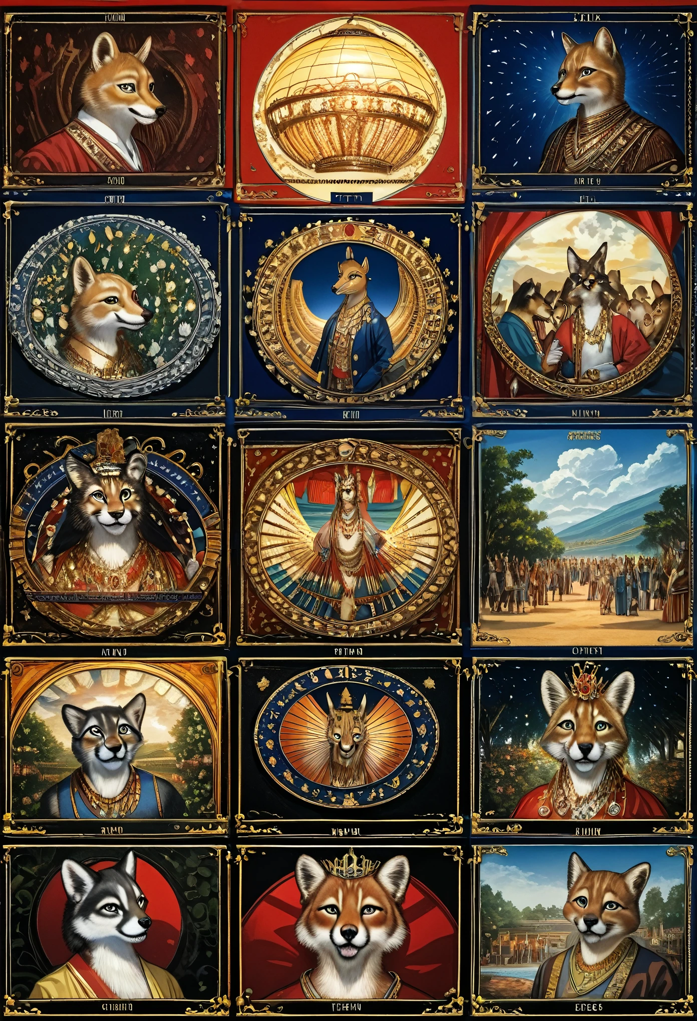 top quality, best quality, High-quality illustrations, masterpiece, super high resolution, detailed background, detailed background, The Arabian Nights' Entertainment, turkish lamp, 6+boys, 6+girls, absurdres(highly detailed beautiful face and eyes)perfect anatomy, expression, good lighting, cinematic shadow(kemono, furry anthro),