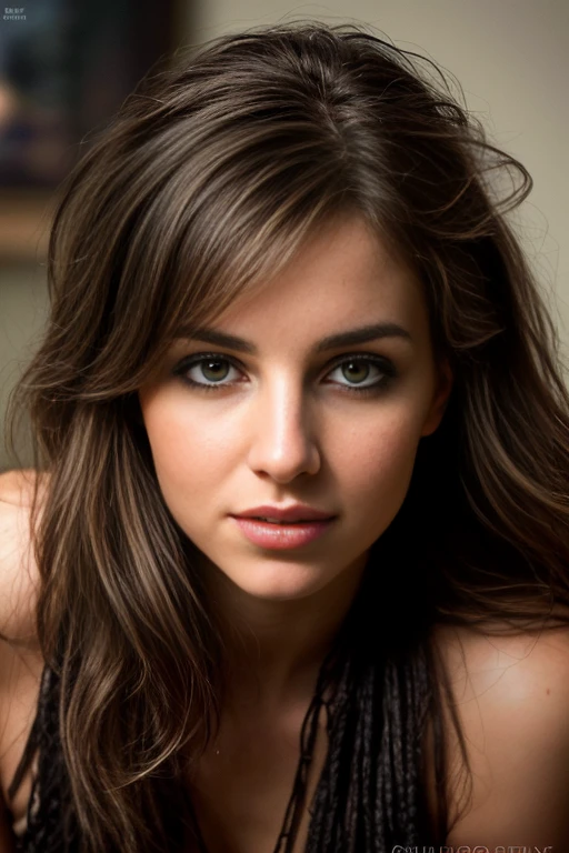 detailed figure, vibrant colors, intense lighting effects. Here is the prompt for the given theme:
"A beautiful girl with detailed facial features, including beautiful eyes, a delicate nose, and alluring lips. She is the centerpiece of the artwork, exuding an erotic vibe. The artwork showcases a high level of detail, providing an ultra-detailed depiction of the girl's figure. The colors used in the artwork are vibrant and lively, creating a visually captivating effect. The lighting effects in the artwork are intense and dramatic, adding depth and dimension to the overall composition. The medium used to create the artwork is a combination of digital illustration and sensual fine art painting. The overall image quality is of the highest caliber, with a resolution of 4k or 8k, and it possesses a realistic and photorealistic aesthetic, capturing every intricate detail of the girl's form and creating a masterpiece that is visually stunning. The color palette used in the artwork is rich and diverse, incorporating a wide range of seductive hues. The lighting in the artwork is carefully designed to accentuate the girl's features and create a mesmerizing atmosphere. The artwork portrays an erotic scene that can be both sensual and captivating, invoking strong emotions in the viewer. The overall composition is balanced and harmonious, with a focus on the girl's allure and captivating presence. This artwork showcases the beauty and allure of the female form in a distinctive and eye-catching manner."