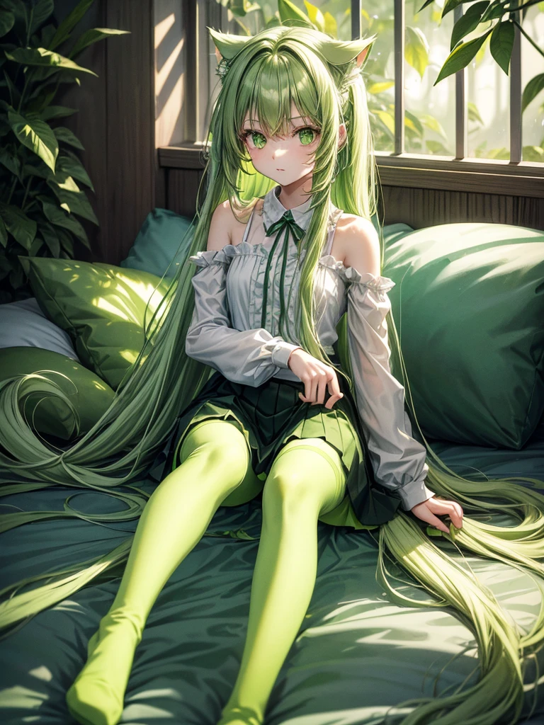 Very very thin anorexia long elongated body. Thin long skinny legs in tights. very beautiful cute face