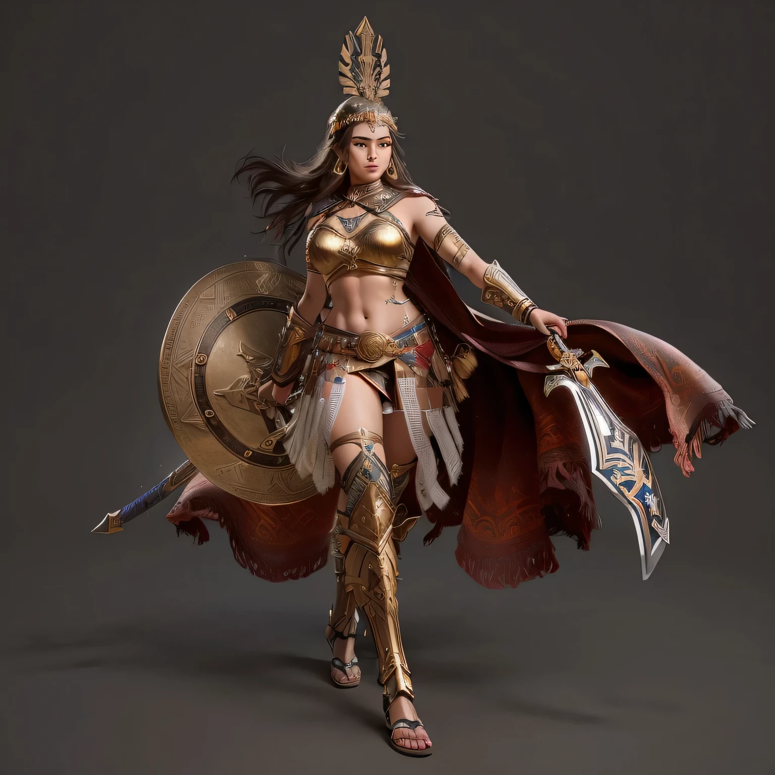 Arafi woman in costume with sword and shield, greek amazon warrior, Female Warrior, beautiful Female Warrior, greek goddess Athena, A Beautiful Female Warrior, the god Athena, 3D Goddess Minerva, north adult Female Warrior, Female Warrior, barbarian Female Warrior, very beautiful female barbarian, female barbarian, Athena, Muscle Female Warrior, Valkyrie style characters