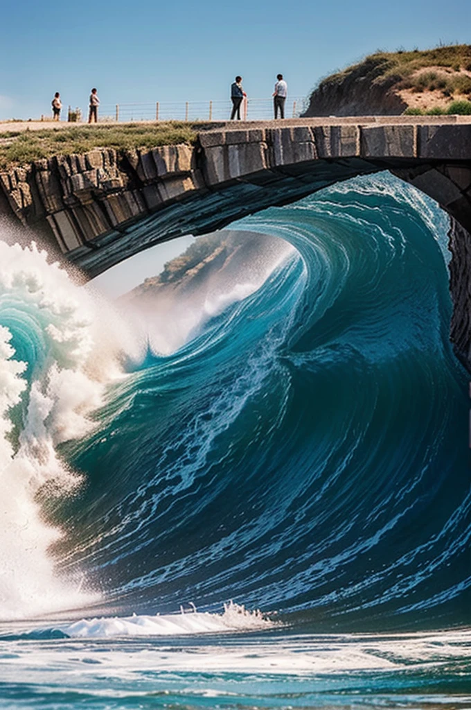 If a greater wave shall fall, and it falls upon us, well I hope there's someone out there who can bring me back to you.