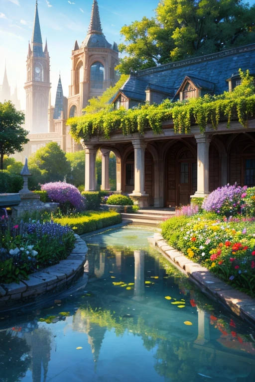 background, fantasy, excellent, fantasy, Garden, future, Don&#39;t attract people