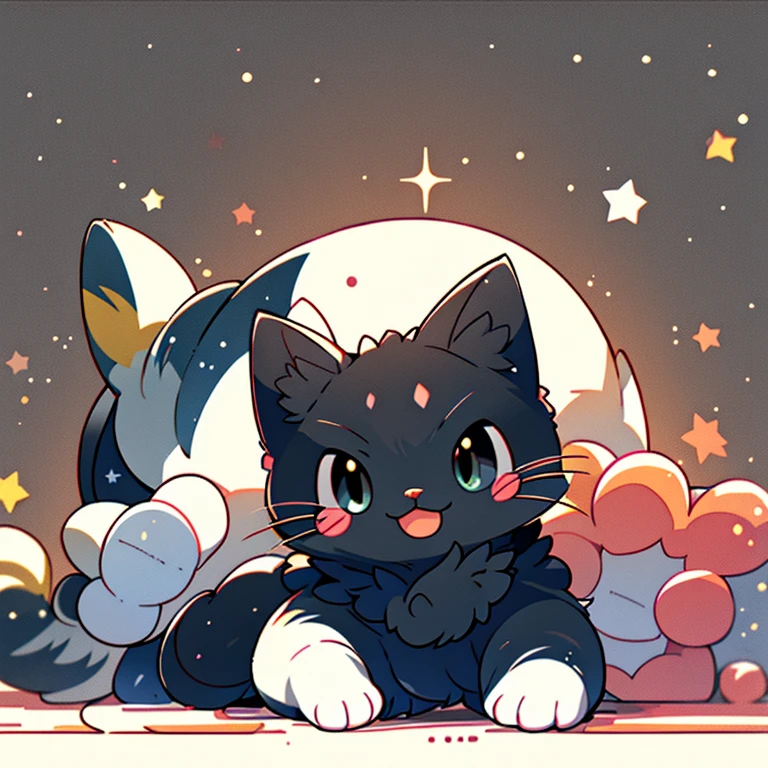 A cat drawn by Pokémon artist sowsow,pop