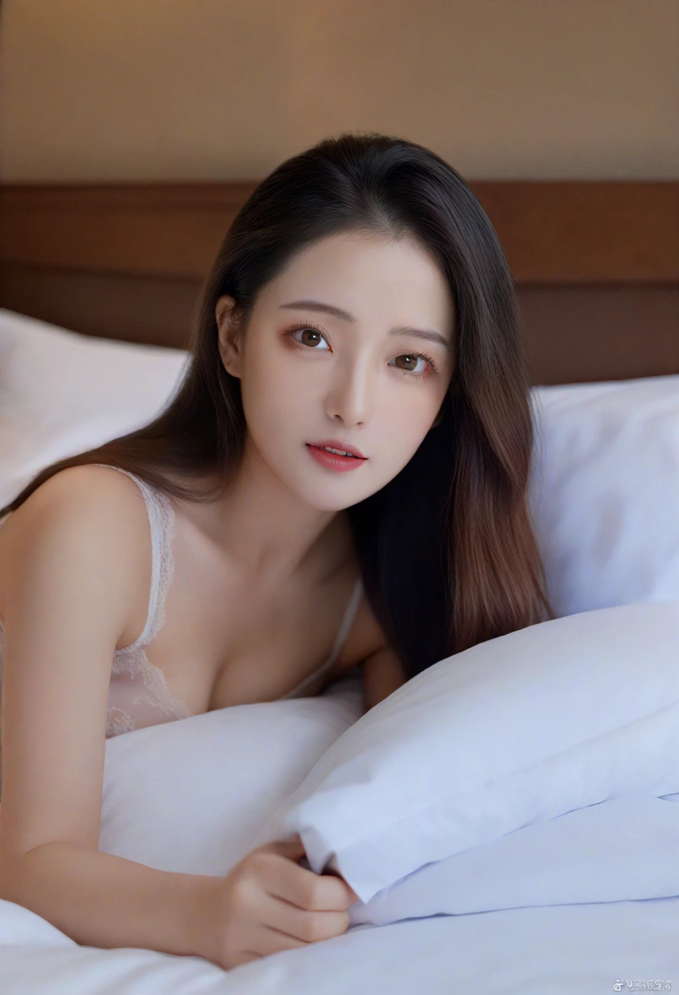 1girl,in bed,masterpiece,best quality,(realskin:1),photograph,photorealistic,realistic,8k,highres,cinemagraph,(masterpiece,best quality:1),