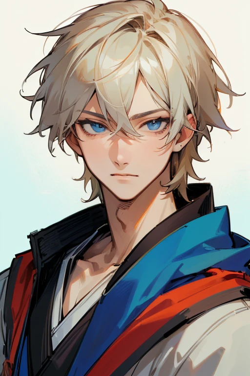 ((highest quality)), ((masterpiece)), (detailed), Perfect Face、male、Anime Style