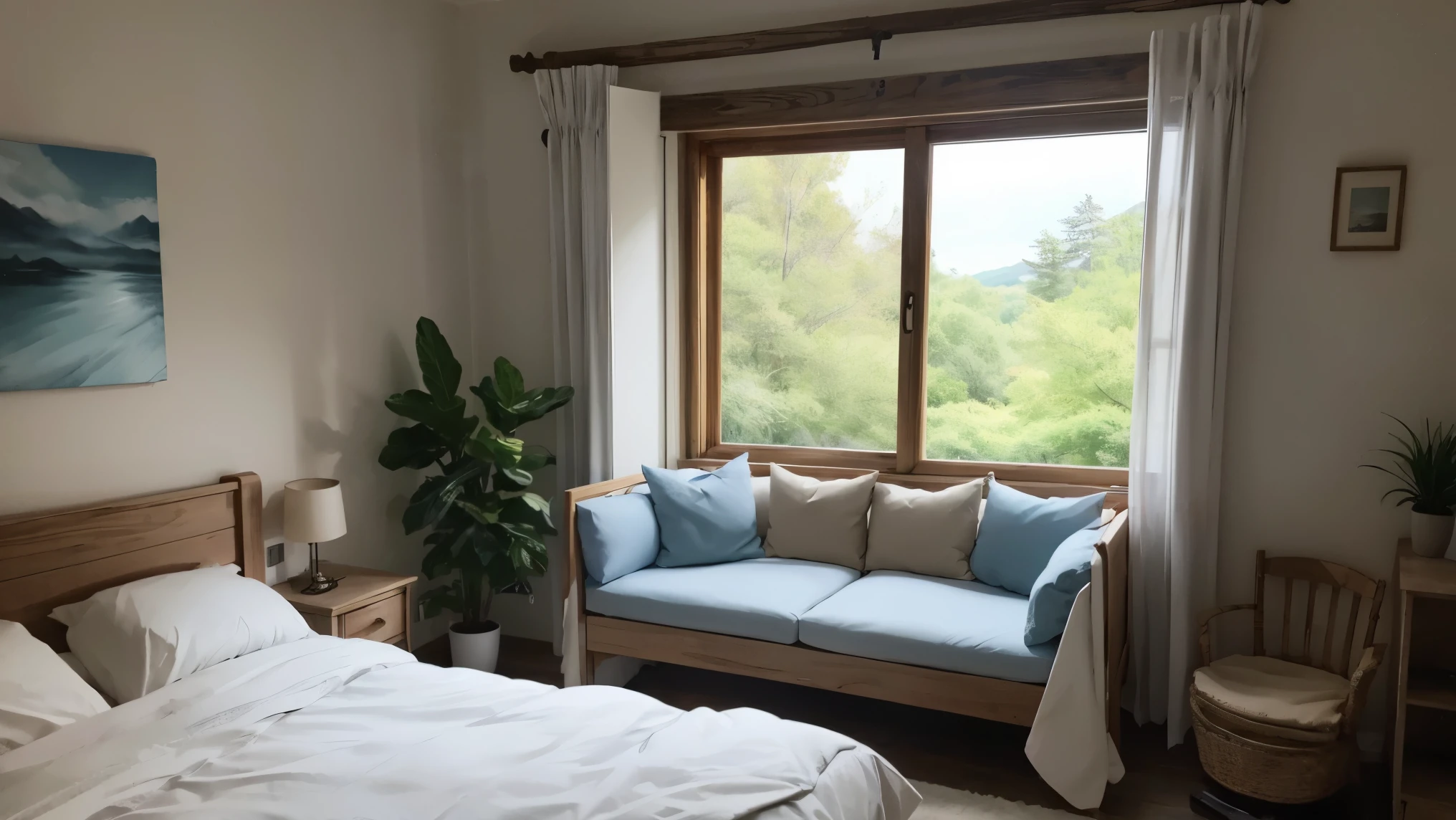 cushion、Bright atmosphere