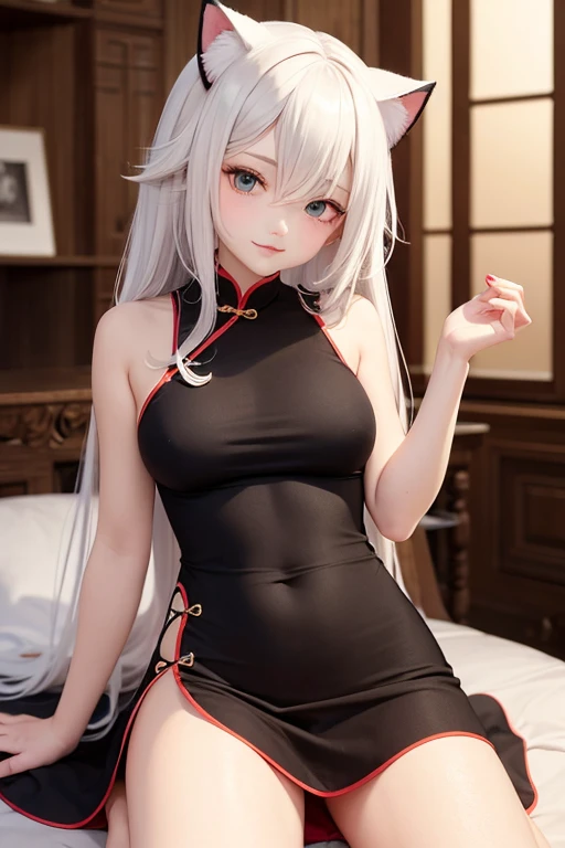 China dress, Cat ear