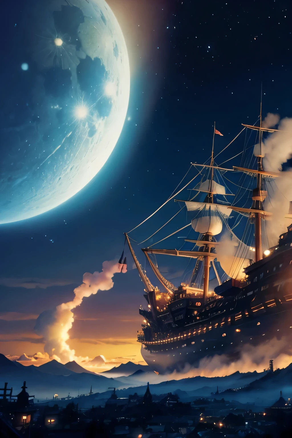 "Howl's Moving Castle" in the Japanese anime "Ghibli".