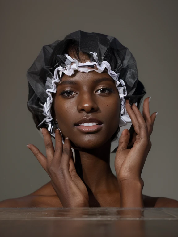 Replace with a dark-skinned model