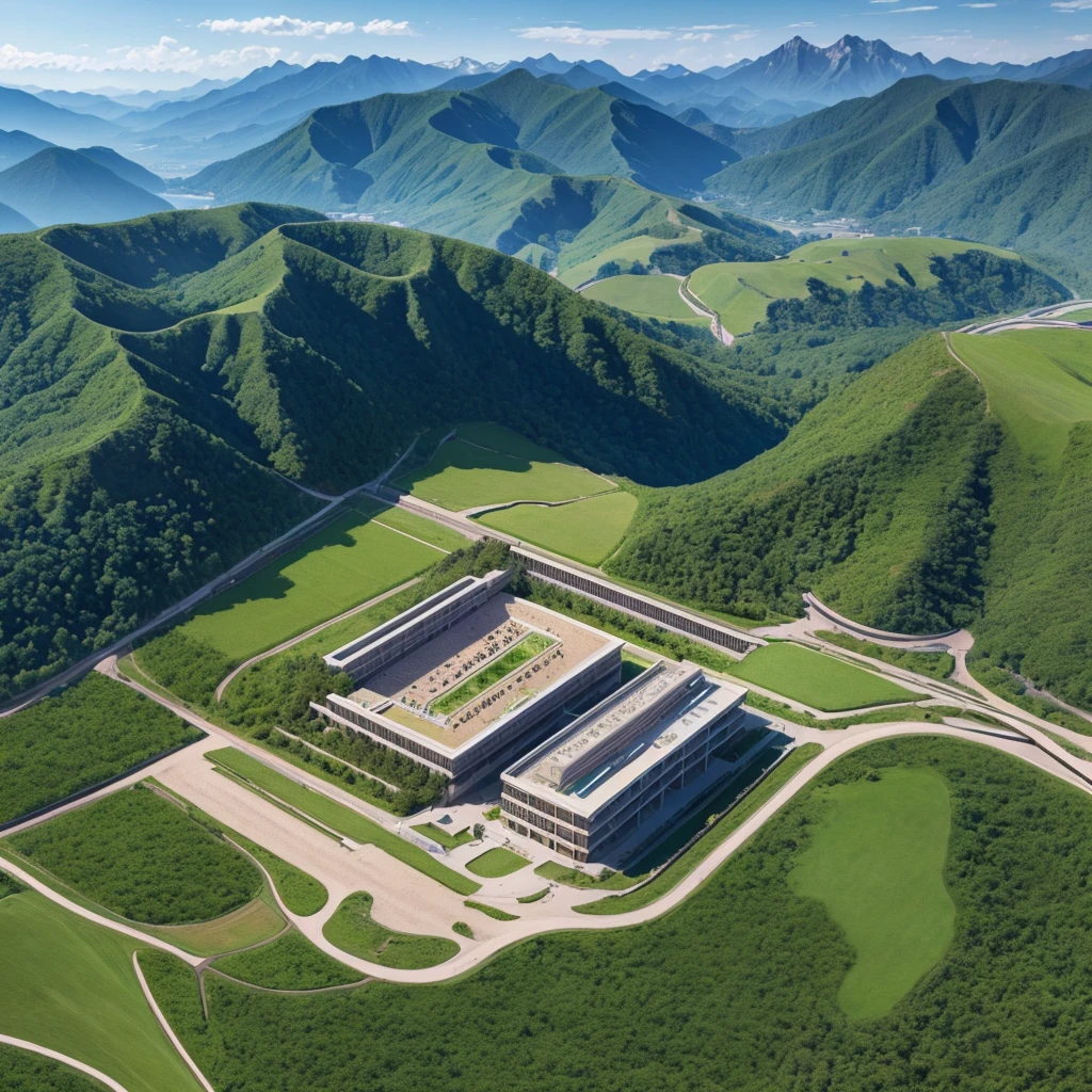 25x20m range,Make a geological exploration experience area plan for the Geological Bureau,Open-air mountain,Rendering,勘探Open-air mountain,Landscape map
