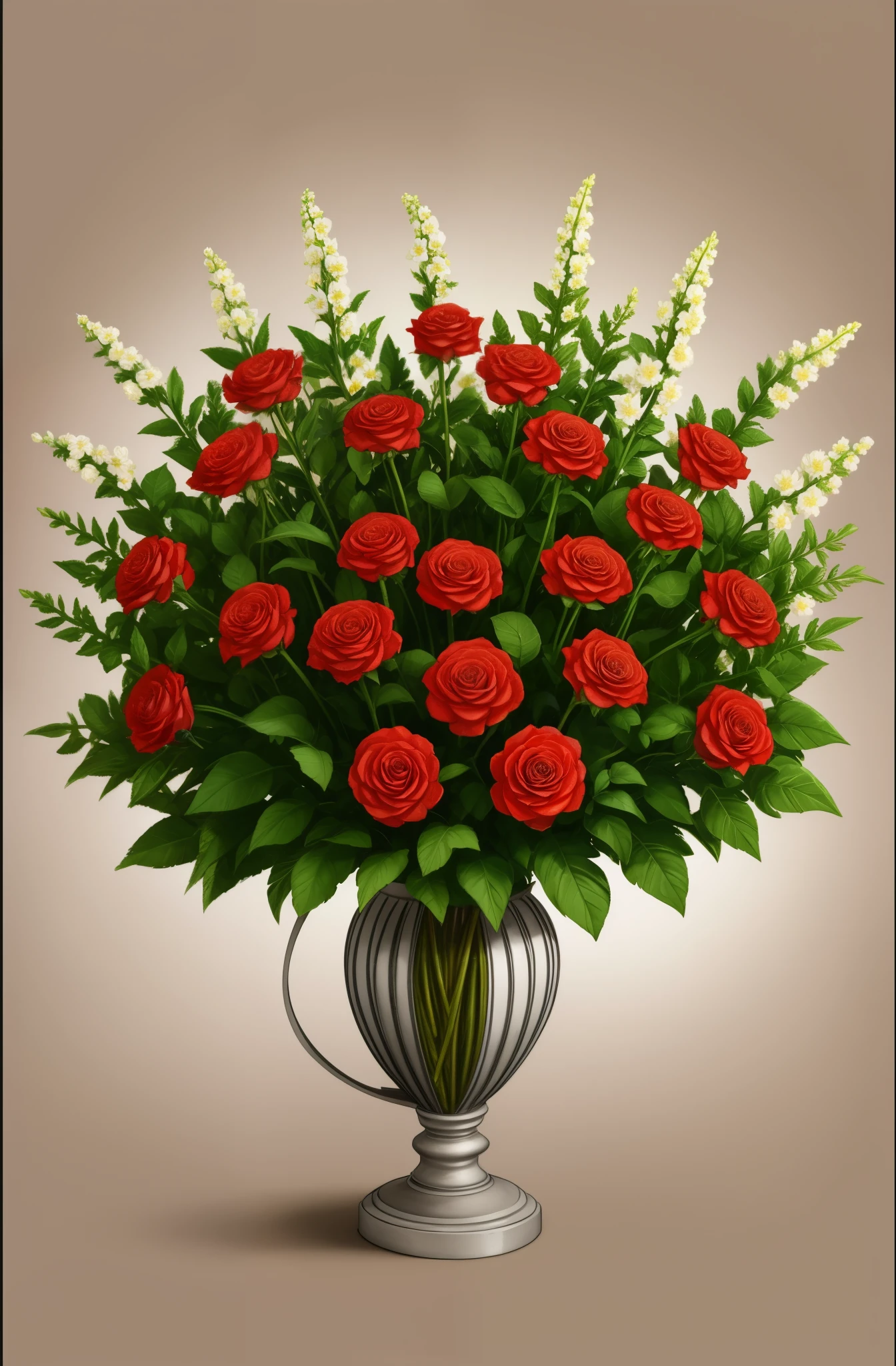 Bouqet of flowers, get better message