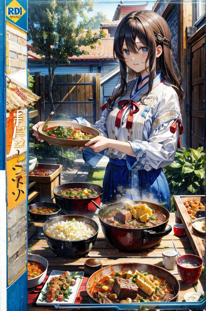 I tried the stew while trying to protect it.、Watching Now
