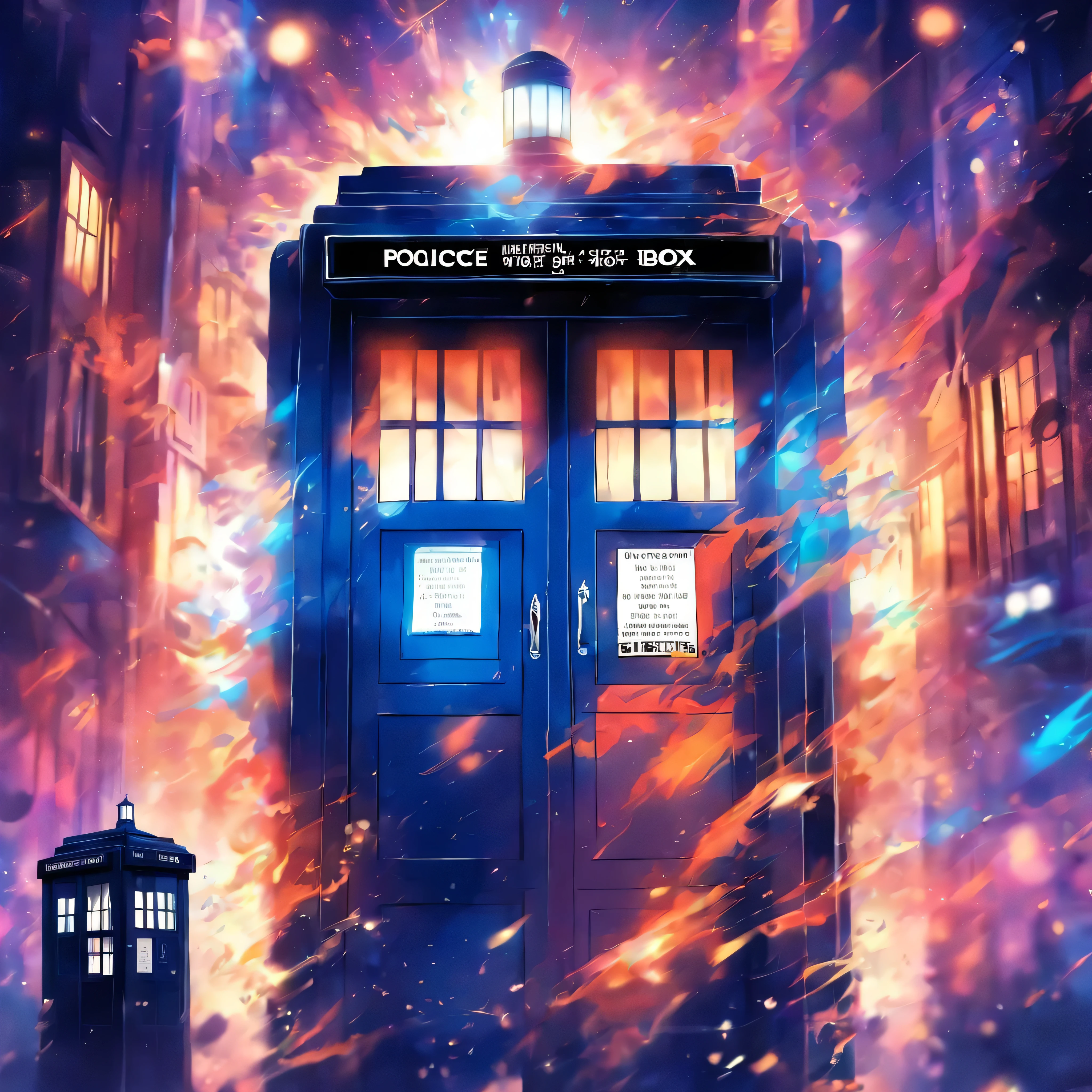 Dr who police box 