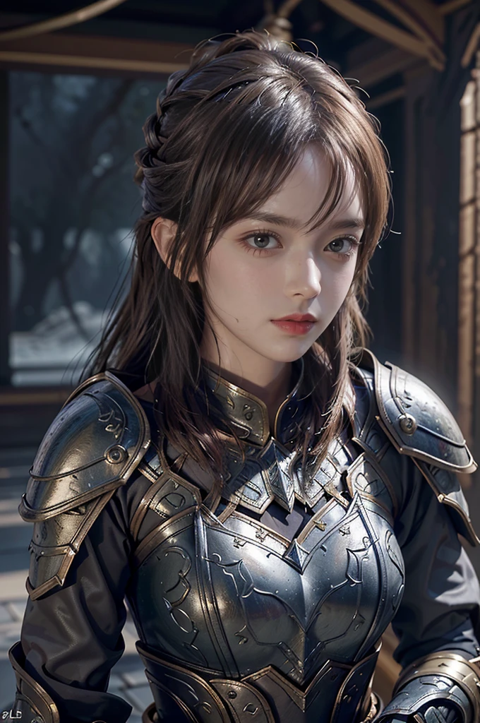 Game Art,Best picture quality,Maximum resolution,8K,(A bust photo),(portrait),(Head close-up),(Rule of Thirds),Unreal Engine 5 rendering works, (Future Girl),(Female Warrior),
20-year-old girl,((hunter)),Eyes full of details,(Large Breasts),Elegant and noble,indifferent,brave,
(Medieval style fur combat uniform,glowing magic lines,Detailed animal leather female knight,medieval knight,
Photo poses,Simple background,light,Ray tracing,Game CG,((3D Unreal Engine)),oc rendering reflection pattern