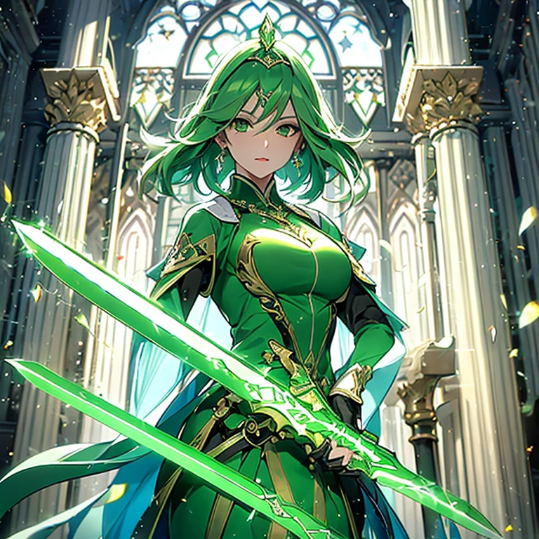 ((green divine sword))