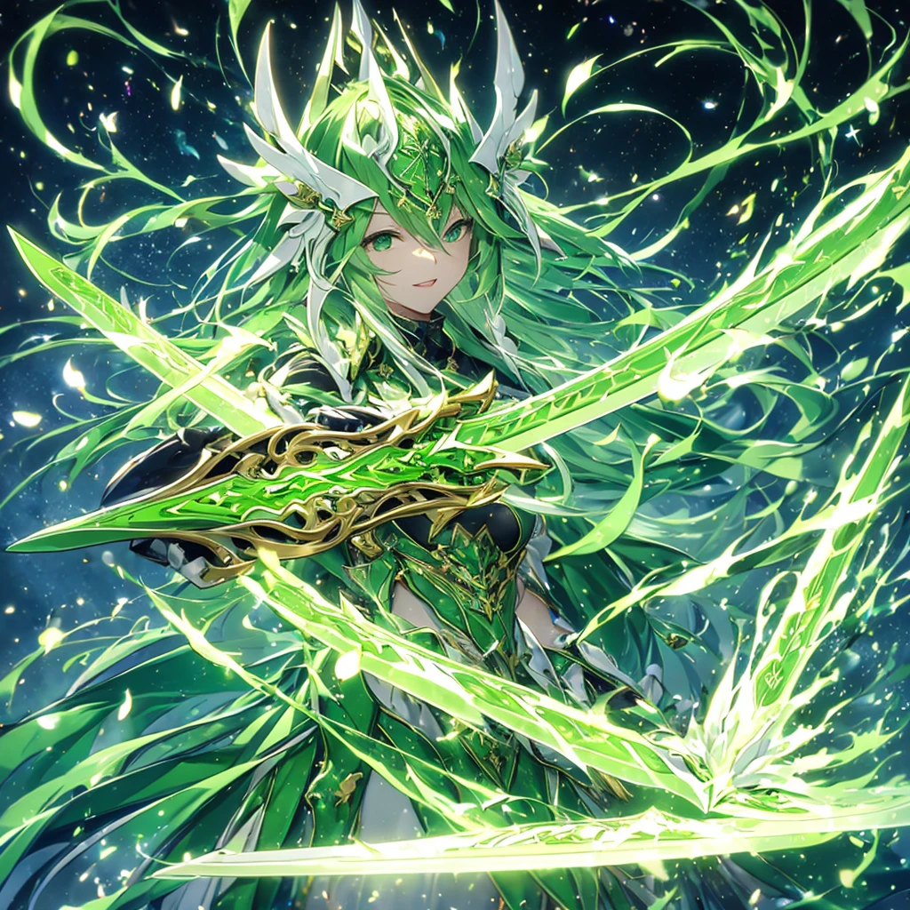 ((green divine sword))