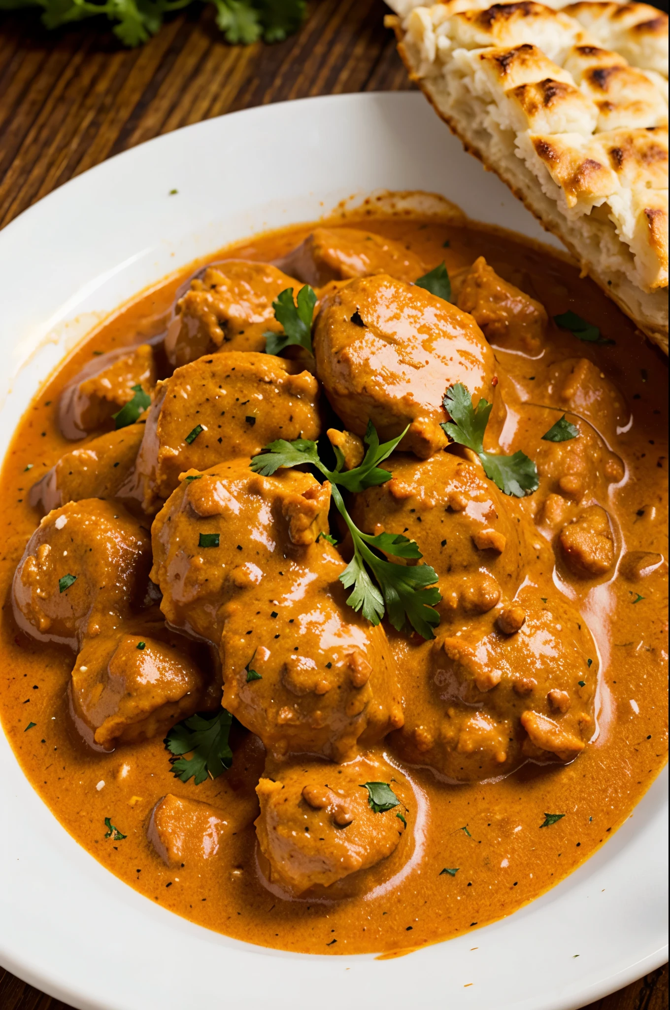 Chicken tikka masala best plating