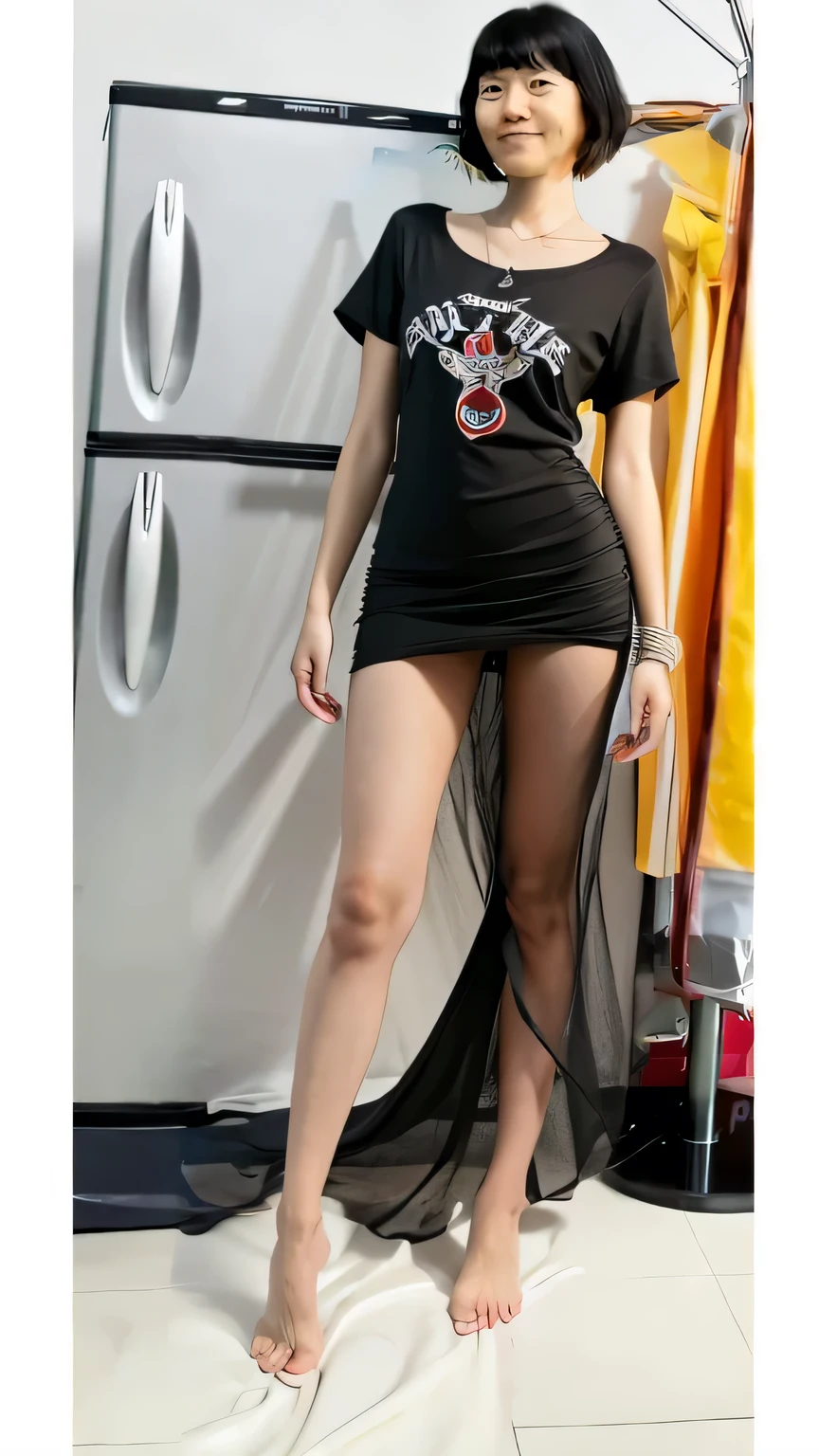 Slender,young girl body,skinny,dress