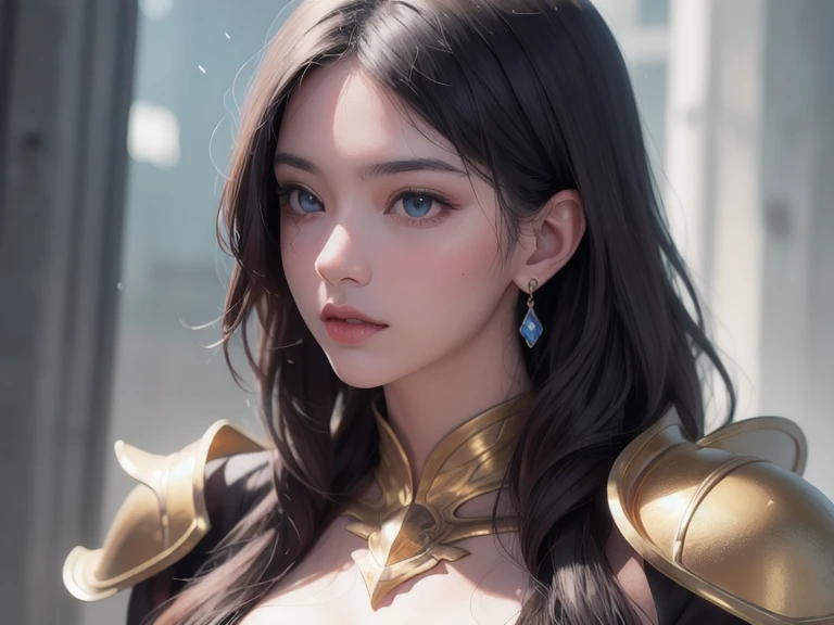 ((Draw every detail with high precision)Extremely precise depiction)[high resolution],(detailed illustrations,とてもbeautifulで緻密な描画,Delicate lines and rhythm,Realistic texture expression),[Color drawing main line],[Ruins background []],endless (Anime Girl (beautiful) 16 years old)  [(Tanned skin) [glossy black hair]],((bet) Beautifully decorated golden cyber armor) ([Complex decorative processing] [elegant],Gorgeous golden luster (Polished reflective gloss)) [Luxurious],Gravure printing,[Oparts Stolen Technology [Hieroglyphics]],(複雑でbeautiful装飾 [Dense details]),(きめ細やかでbeautiful肌表現 [transparency]),[完璧な目のdetailed (Beautifully detailed iris)(Eyes like deep sapphires)],(Eye light[Accurate Lighting，protect eyes]),[長くてbeautiful睫毛],[Accurately drawn hair [美しく艷やかな髪のdetailed]],(完璧な手のdetailed [破綻のないbeautiful指 [beautiful nails]]),(Perfect anatomical structure(Perfectly balanced proportions))[[Full body portrait]],[[Highest level of design]][Ideal color coordination(Accurate simulation of the interaction between light and material)],([Precision details](detailed,高beautiful)),[The visual art of storytelling],((best quality)beautiful[[High-density drawing]])[Full HD].{Full body shot}
