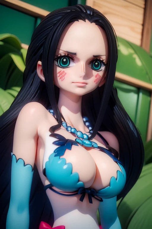 ((masterpiece, highest quality, High resolution, Pixel perfect, 8k))), ((1 girl、The whole body is visible))、 ((bangs、Gorgeous dark hair、Nico Robin))、((Gorgeous dark eyes、Beautiful eyelashes、Realistic blue eyes))、 ((Detailed face, Blushing:1.2))、((Smooth texture:0.75, Realistic texture:0.65, Realistic:1.1))、Dynamic Angle、(Perfectly detailed eyes､Ultra-realistic eyes、Very elaborate eyes、Talking to the audience in a fun way、(Beautiful portrait、超High resolution、 insanely detailed face、super high quality、Ultra high transparency)、insanely detailed dresses、Curved body、White skin、Highest transparency、Ultra-high resolution、8K resolution、Beautiful smile、Beautiful eyelashes、gorgeous face、gorgeous representation of a face、Perfect body、erotic look on face、Dynamic lightning、(Innocent big eyes)、bright_front_face_Lighting、Shiny skin、Full Body Shot、Nico Robin、whole body