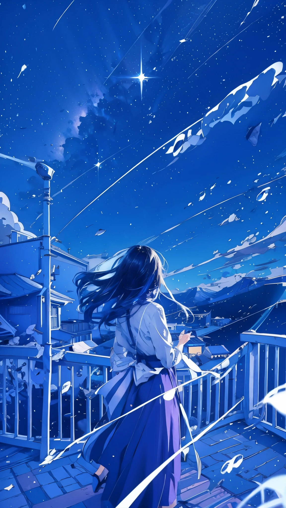 A Girl Gazing at Sirius