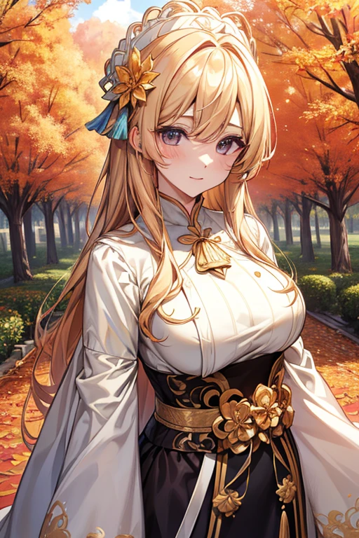 {{{{masterpiece}}}}, {{{Ultra-detailed}}}, {{{High resolution}}}, {{Excellent anatomy}}, (((highest quality))), ((Very delicate and beautiful)), {{Very detailed and delicate}}, {8k CG wallpaper},((Detailed Background))、Extremely detailed, solo, Perfect Face, Beautiful face, Highly detailed face,(Mastepiece), (Best Quality)、One female、Best Style、Beauty、The most beautiful woman in the world、(((黄colorの透けたドレス:1.5))),((Big Breasts))、a 黄color tree lined path with leaves on the ground, breath-taking Beautiful trees, breath - taking Beautiful trees, Blossoming Road to Heaven, Bright but gloomy gold, 黄color color, 黄color colours, Golden Autumn, in autumn, wonderful, 黄color carpeted, 黄color hue, Beautiful trees, shades of 黄color, color: 黄color, Golden Leaf, During the fall、palace、(((ピンクcolorのロングヘア―)))