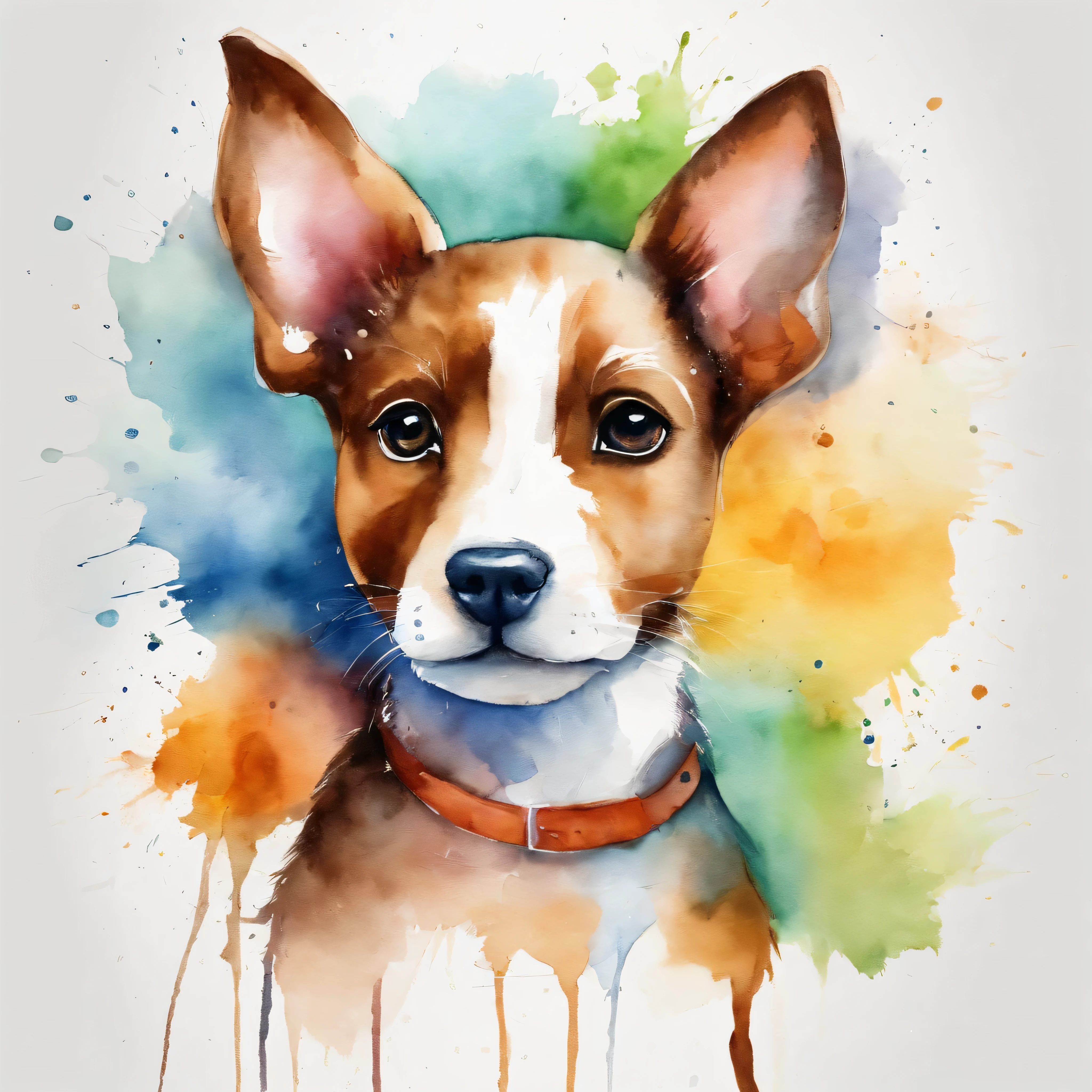 puppy,cute, Little, Simple Background, Adorable animals, cute,psychedelic