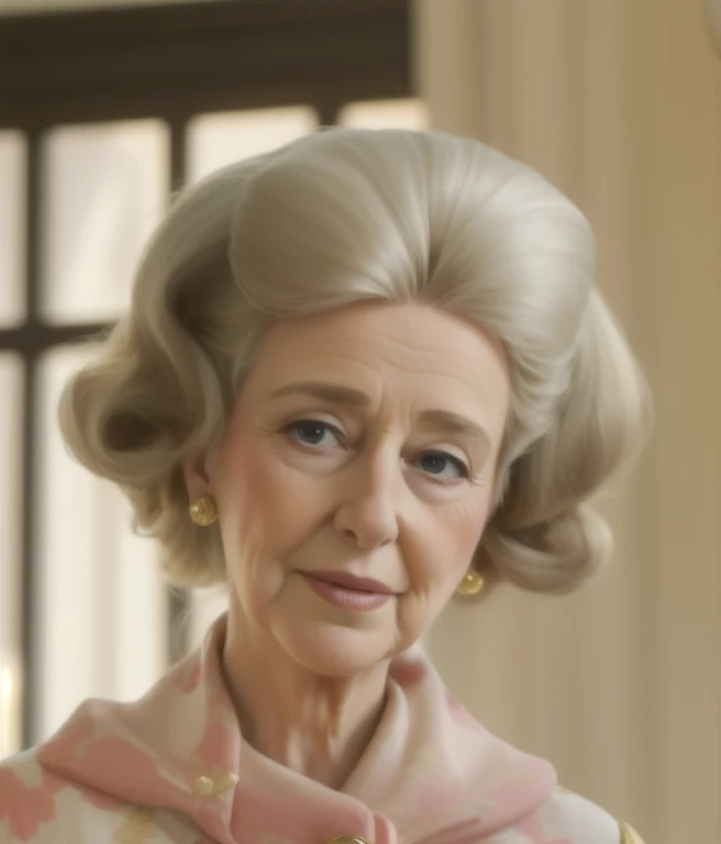 Mujer , Queen of Belgium Fabiola, he is 97 years old
