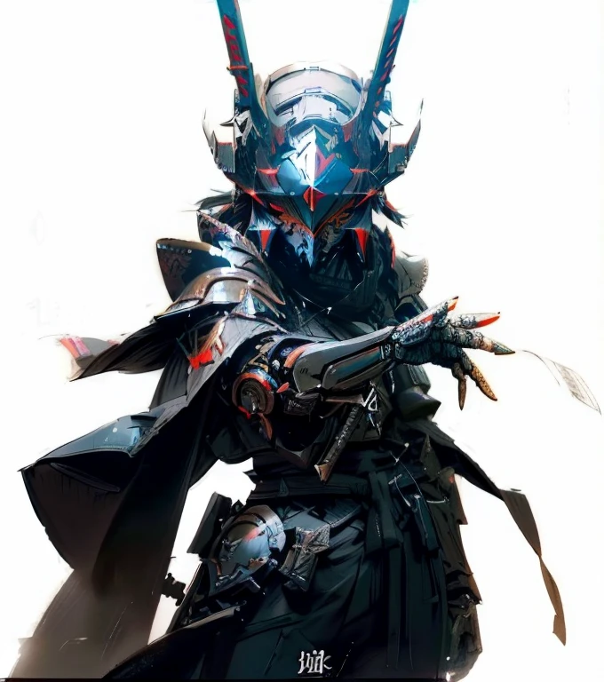 Close up portrait of a person with sword and armor, very beautiful cyberpunk samurai, ArtGerm Craig Mullins, craig mullins style, Craig Mullins Necro, epic sci-fi character art, epic sci - fi character art, from arknights, epic sci-fi character art, wlop and krenz cushart, krenz cushart and wenjun lin