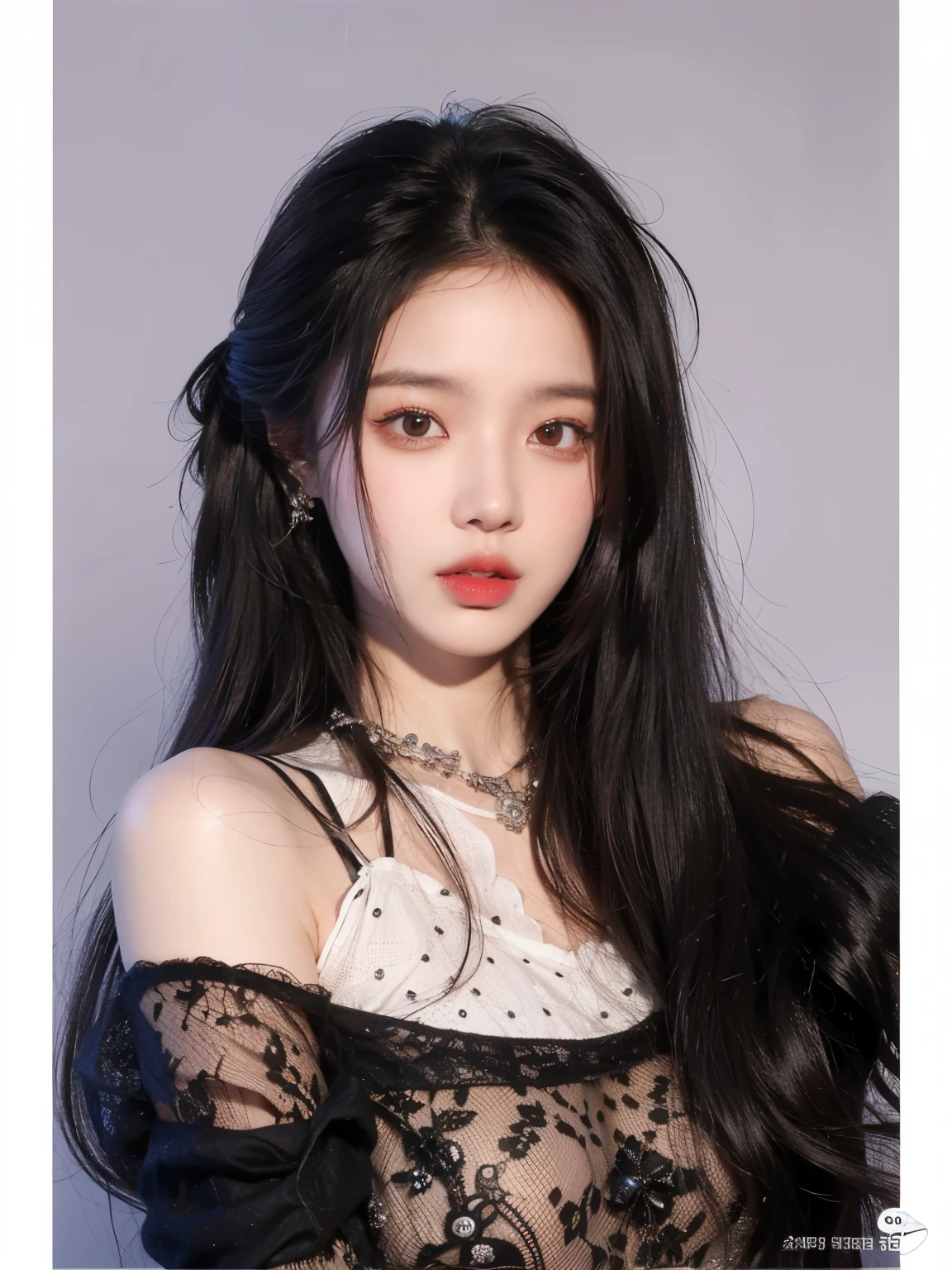 Araped woman with long hair wearing gray top and scarf, Jenny Blackpink, Portrait of Blackpink Josh, Dil&#39;rabah Dilmurat, Portraits of Korean female idols, Josh is Blackpink, Lee, Ji - Eun, Lee, Ji - Eun, Beautiful young Korean woman, jimin park, Yunju House, krystal, Heonhwa Choi