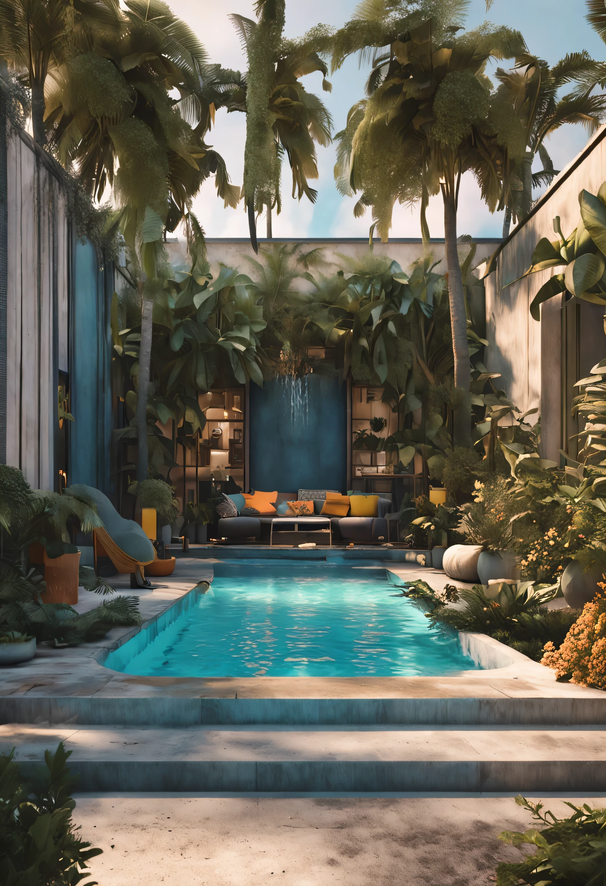 L'summer gets cooler,ultra realistic image,Real-world scenarios,8k resolution,Detailed and minimalist environment,The is very detailed,superior quality,photographie artistique,Cinematic texture ,ISO 100,