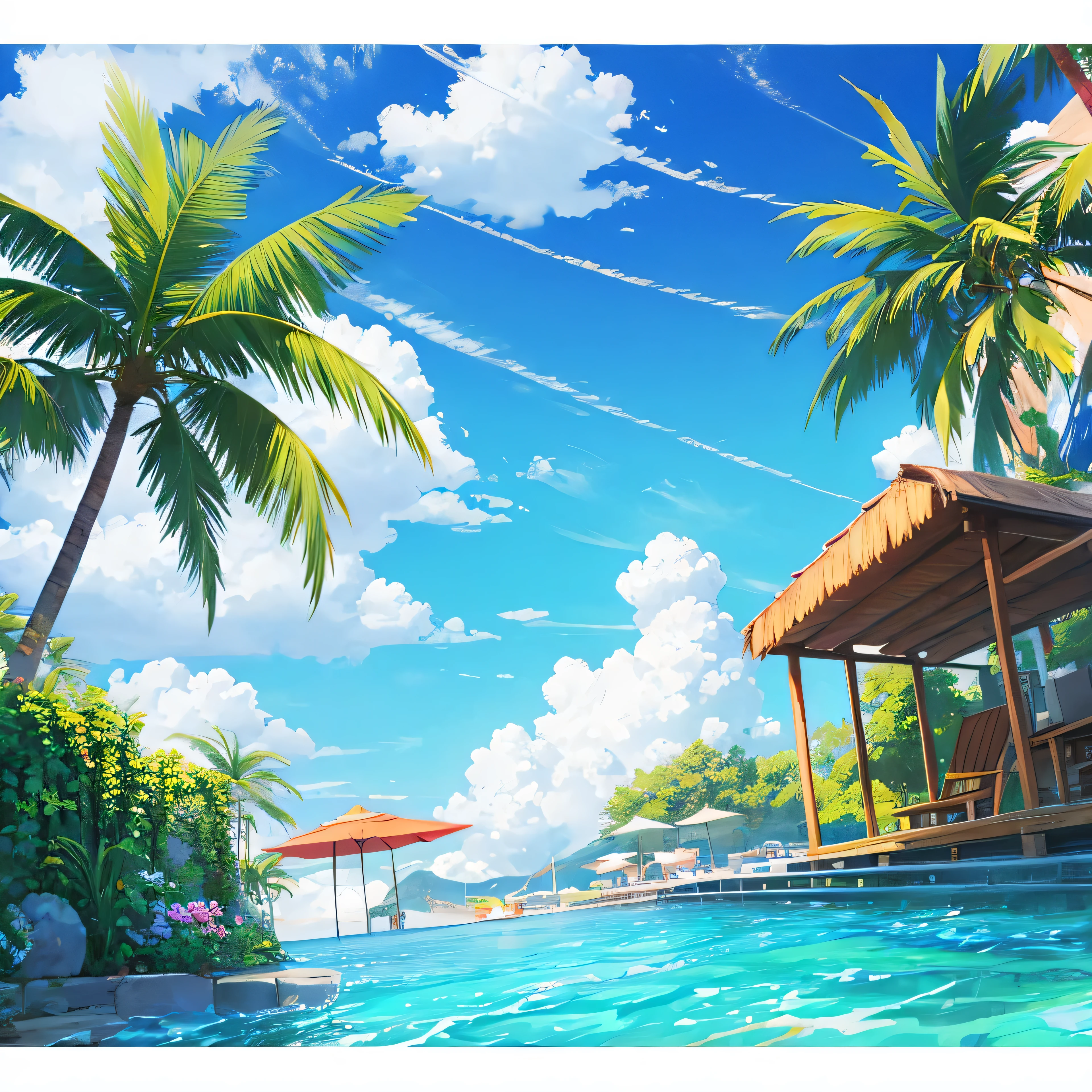 background, Summer