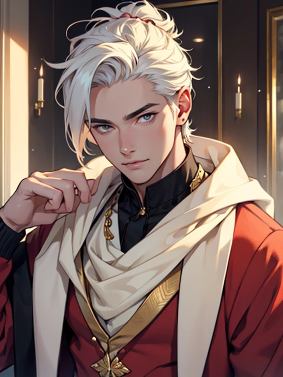 haigh quality,1boy,mature male,beautiful face,handsome male,pearl skin,male in his 20s,portlate
