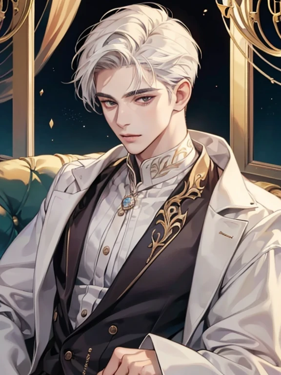 haigh quality,1boy,mature male,beautiful face,handsome male,pearl skin,male in his 20s,portlate