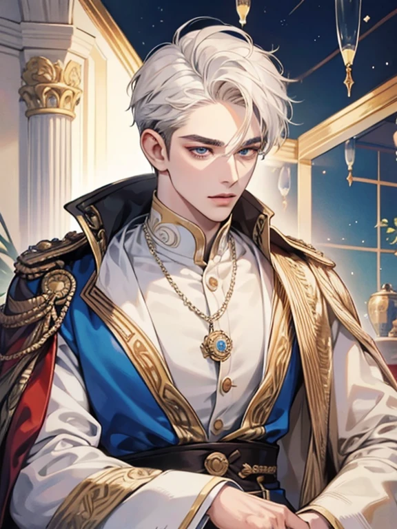 haigh quality,1boy,mature male,beautiful face,handsome male,pearl skin,male in his 20s,portlate