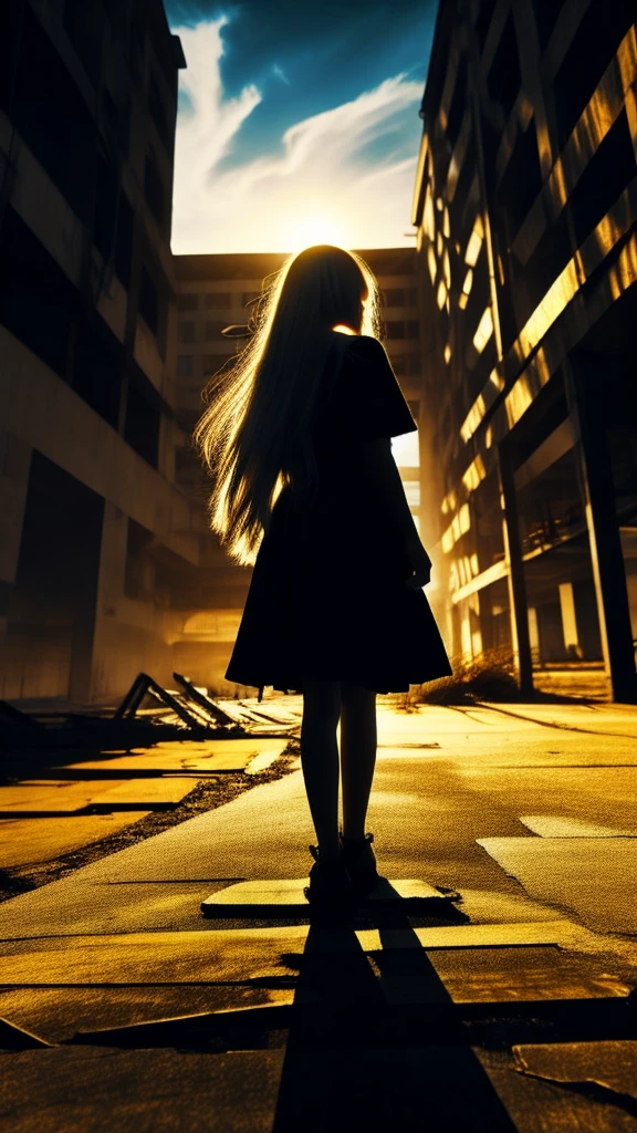 masterpiece,best quality,1GIRL,full body,Silhouette,shadow,