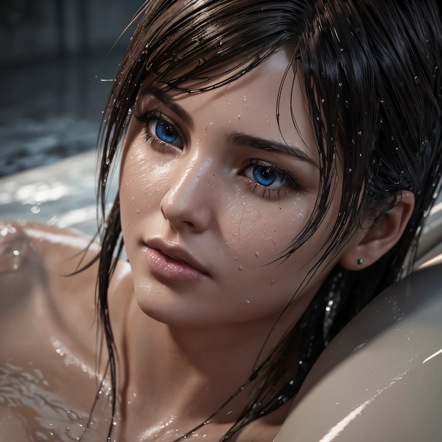 close-up. wet pussy. ((elegance. Photorealism. unreal engine. 3D model. Ultra high quality textures. high detail. 8k resolution))