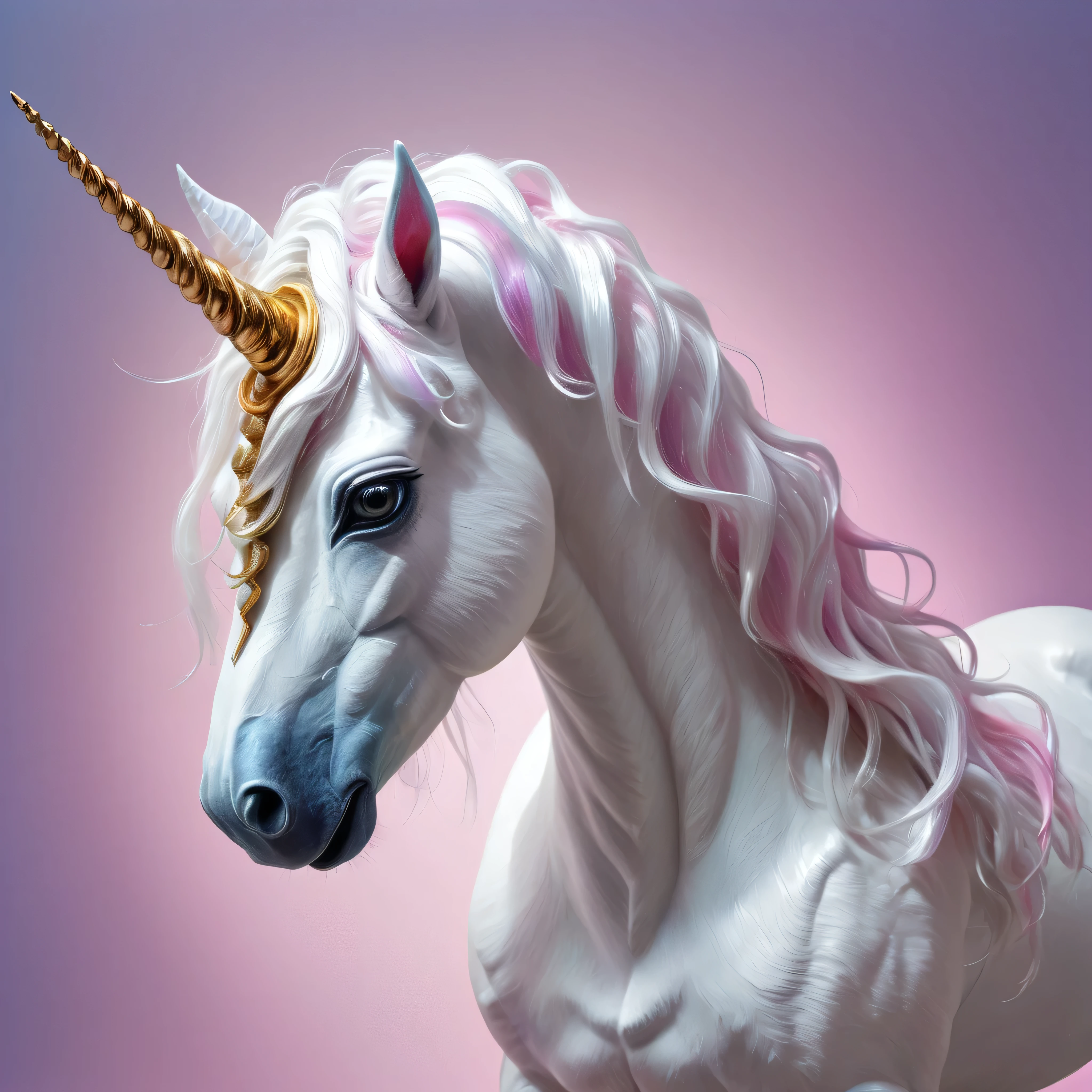 cs-cr1stal-v2 analog realistic Neo-Impressionism colour photo of a unicorn with 1 horn, very detailed, award-winning