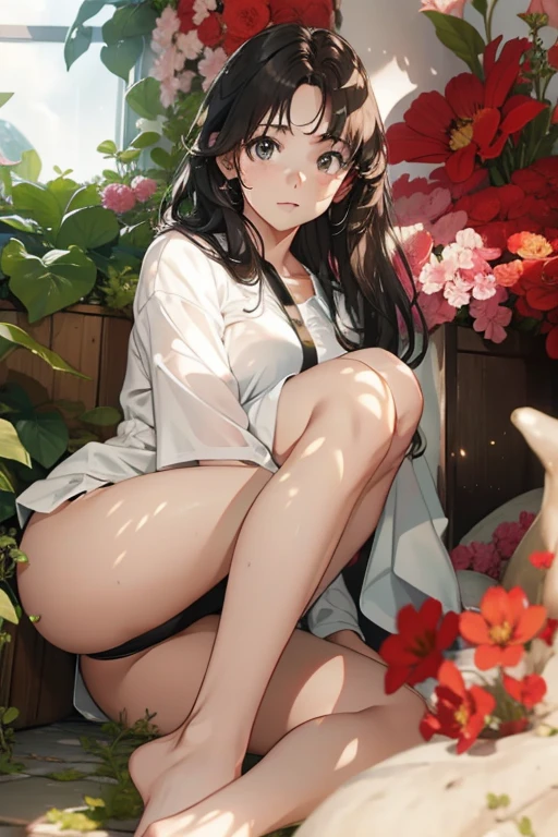 (Very detailedな CG Unity 8k 壁紙), (masterpiece), (highest quality), (Very detailed), (Best illustrations), (Best Shadow), (Absurd),
BREAK
girl, Sweat, vapor, Center of chest, Browsing Caution, shy, Show Viewer,