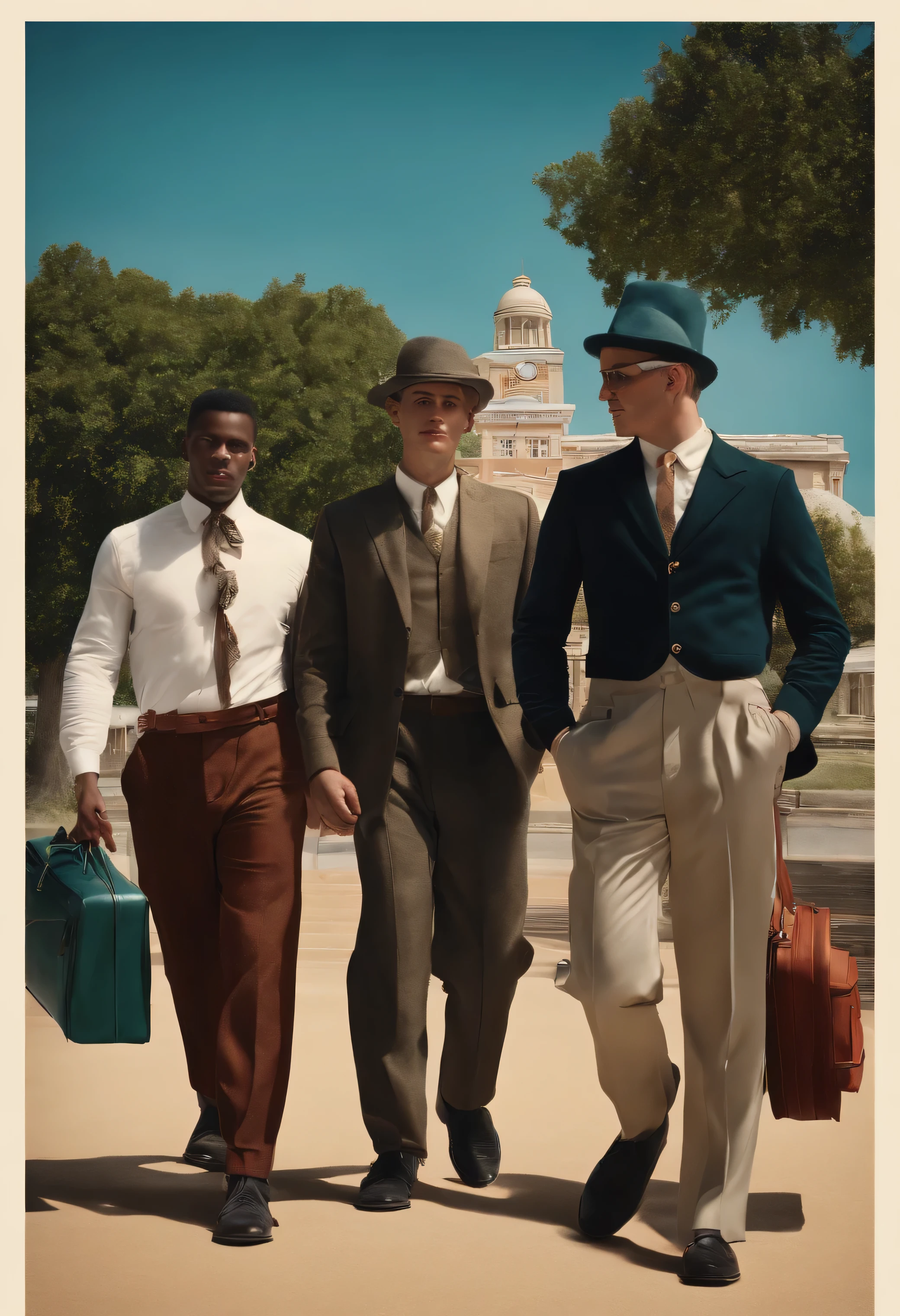 Surreal,School,Three Men,The fuss