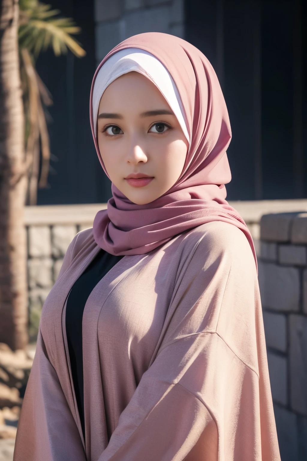 a beautiful girl, waering a hijab, hijab style, realistic, real life, hd, 8 k,(masterpiece,best quality:1.3),ultra detailed, 8k unity wallpapers,CG,dutch angle, ray tracing, illustration,colorful, cinematic shadow, extremely detailed and beautiful background, shadering VRay, RT, looking at viewer, ultra detailed, scenic, atmospher,
a beautiful girl, waering a hijab, hijab style, realistic, real life, hd, 8 k,