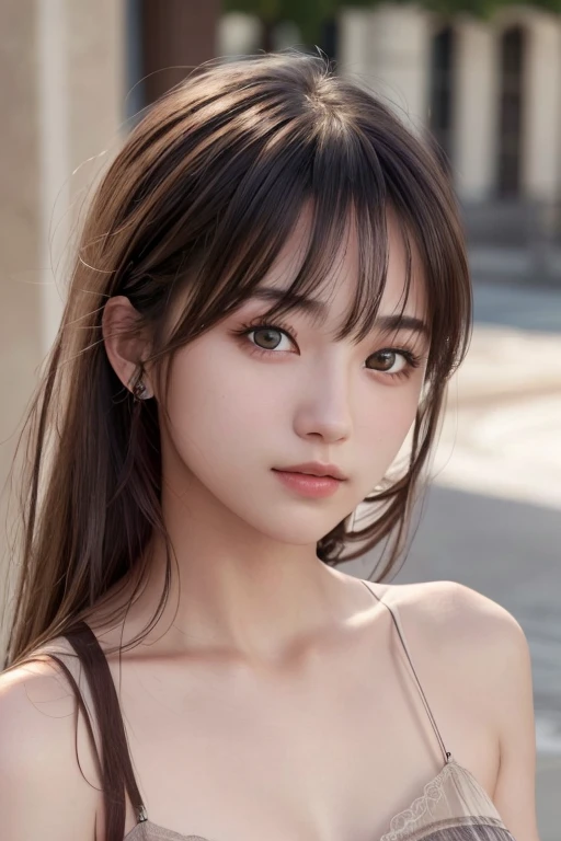 Best quality,masterpiece,ultra high res,(photorealistic:1.4),1girl,shoulder,charming,Looking at the camera,
