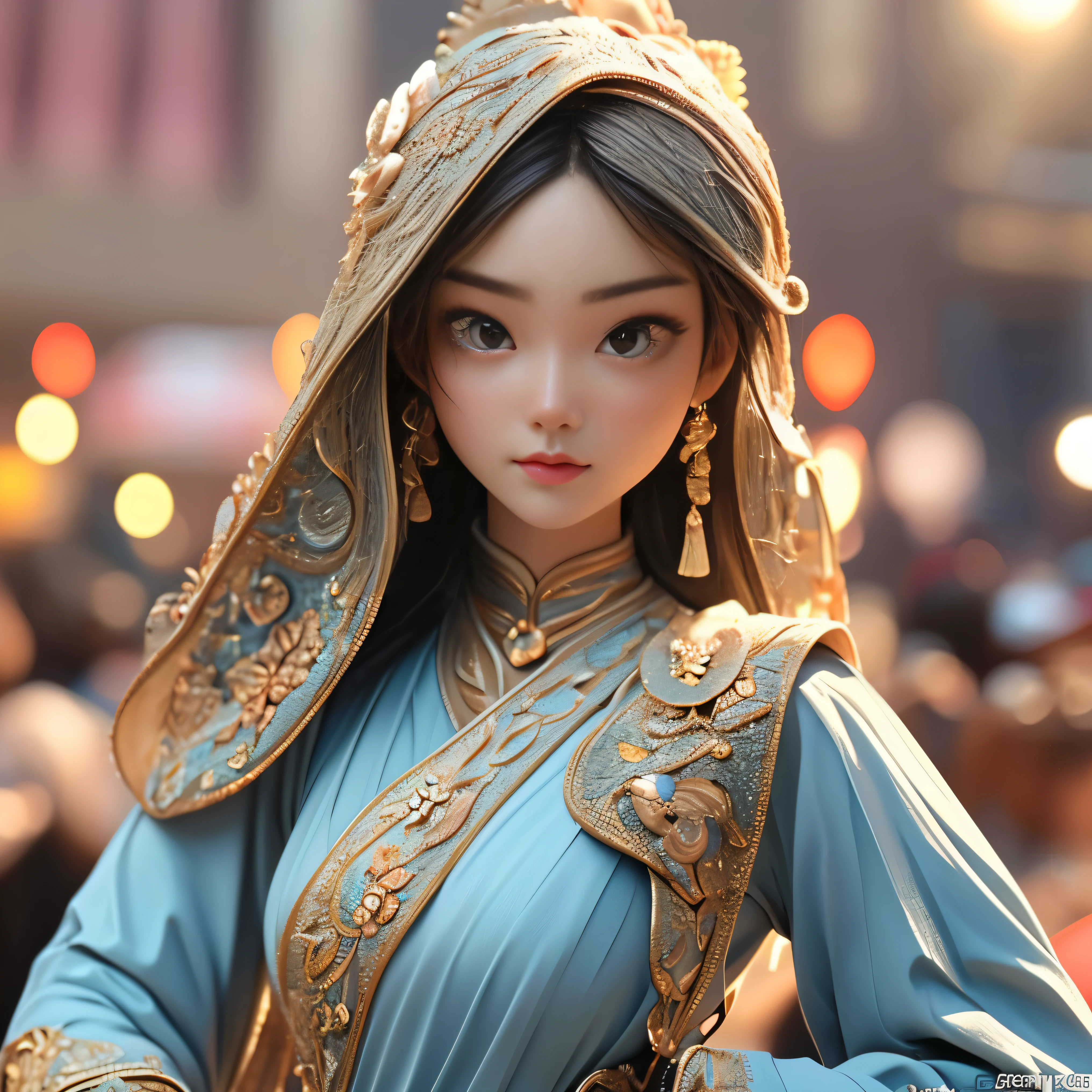 (Highly detailed body、Highly detailed face、highest quality:1.2)、woman、Looking at the audience、Medium Shot、