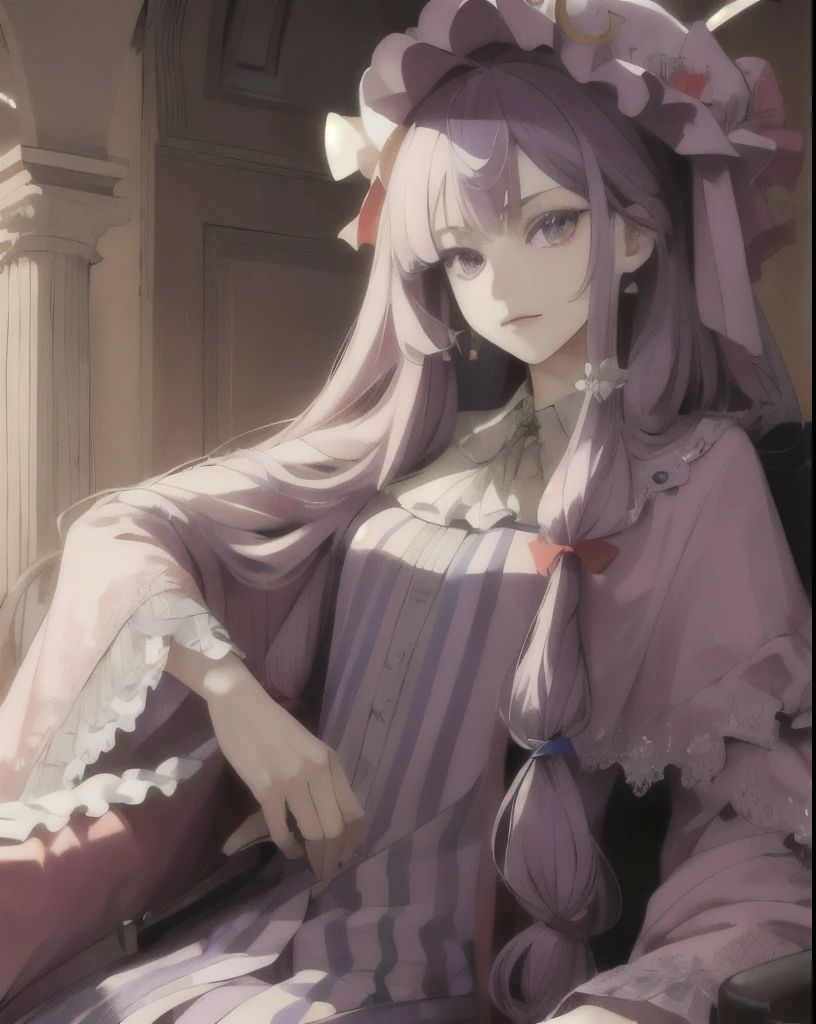 (masterpiece, ultra_detailed:1.3), patchouli_knowledge,