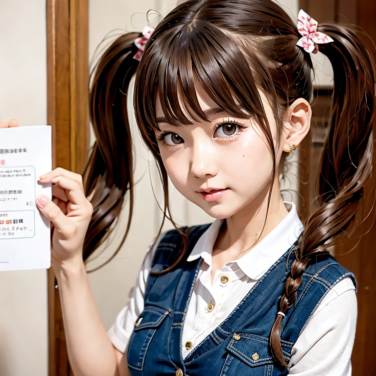 (masterpiece, best quality:1.2), twin tails,