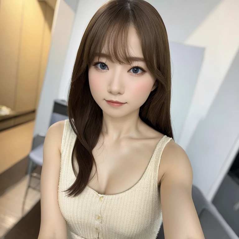 ((masterpiece,photorealistic:1.2)), ((Highest quality, 8K,ultra high-resolution:1.2)), accurate and detailed,(1girl:1.2),(solo), (complete anatomy:1.2), Japanese beauty, very beautiful facial features, detailed beautiful face, attractive appearance, white and translucent skin, large and beautiful eyes, slim and perfect proportions, looking directly at the camera,