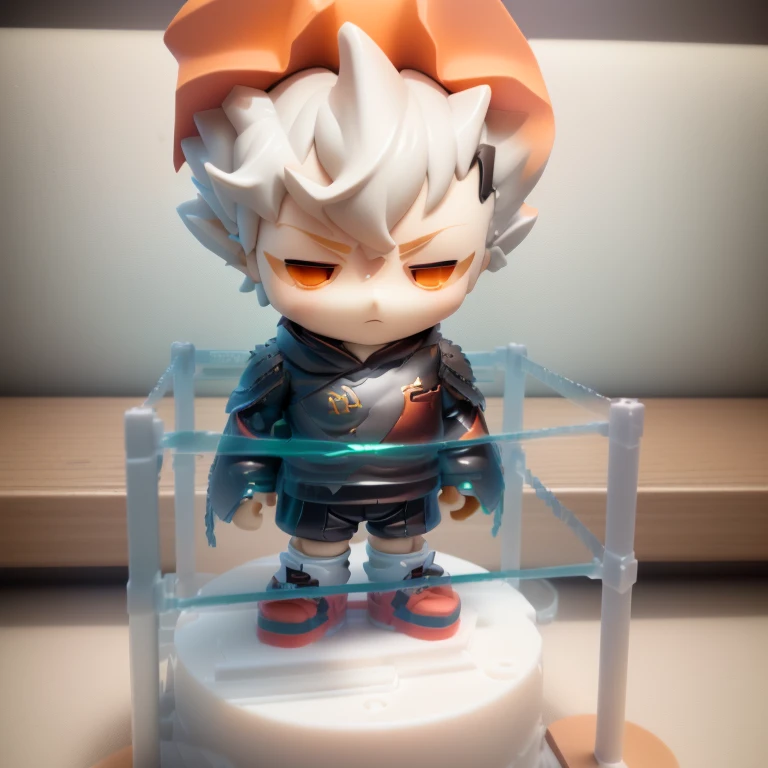 There is a statue of a boy there, Nendoroid 3 d, Komaeda Nagito, style as Nendoroid, Nendoroid, Nendoroid, Anime Characters, Anime Characters, Red Cliff, vinyl toy figurine, Pop-up Characters, an anime Nendoroid of son goku, q Cheek, Anime Characters模型